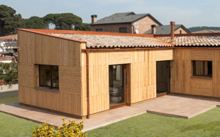 Casa pasiva construida en Cataluña con certificado Passivhaus PassivPalau