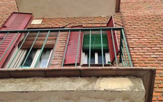 Rehabilitación de balcones en un edificio