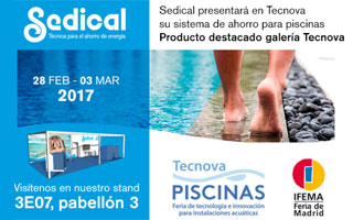 Sedical estará presente en Tecnova Stand 3E07 pabellón 3