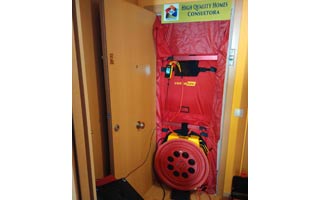 test-blower-door