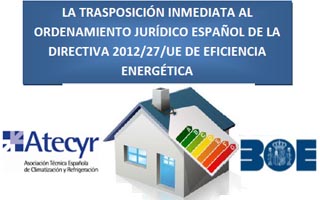 Transposición de la Directiva Europea de Eficiencia Energética