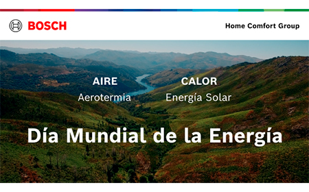 Bosch energía solar aerotermia