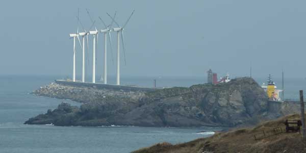 Molinos viento para energía eólica