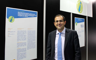 Benjamín González, de CYPE Ingenieros, presentó la ponencia en Foro Clima