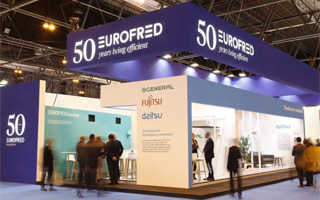 Stand de Eurofred en la Feria Climatización y Refrigeración 2017