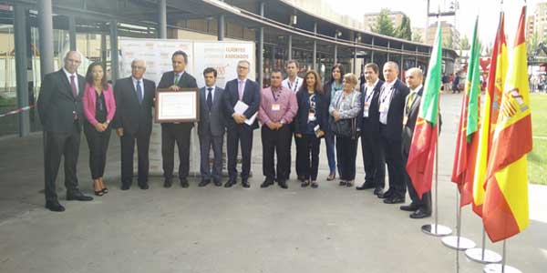 Autoridades portuguesas en Expobiomasa