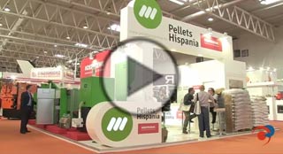 Calderas de biomasa de Pellets Hispania en Expobiomasa 2014