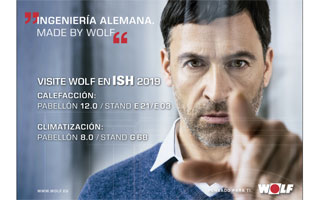 Visite a Wolf en la Feria ISH Frankfurt 2019