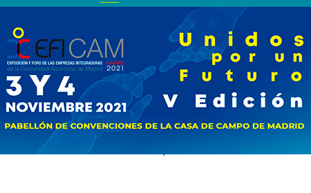 La Exposición y Foro de las Empresas Instaladoras y Distribuidoras de la Comunidad de Madrid, EFICAM, anuncia su nueva convocatoria para los días 3 y 4 de noviembre de 2021