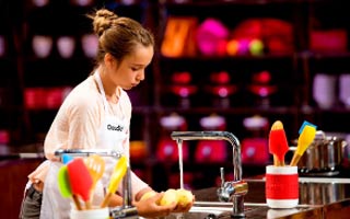 Grifos de cocina electrónicos en el set de MasterChef Junior