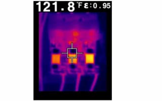 medición infrarrojos Flir