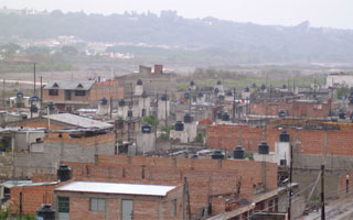 Barrio de viviendas en San Salvador (Argentina)