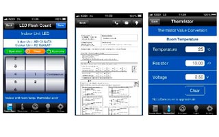 App para instaladores de aire acondicionado Fujitsu