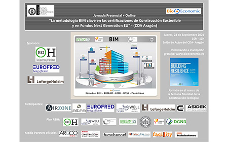 La metodología BIM clave en las certificaciones de Construcción Sostenible y en Fondos Next Generation EU”