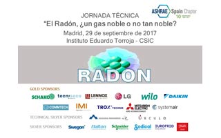 Jornada técnica de Ashrae sobre radón