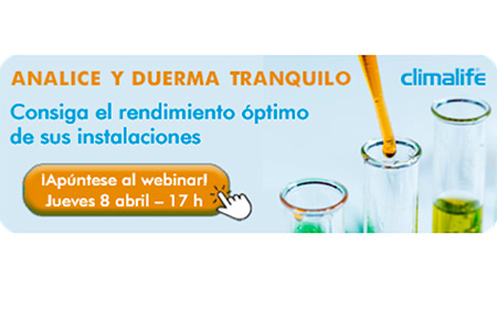 Webinar de Climalife en AEFYT sobre la importancia del análisis de fluidos en las instalaciones de refrigeración