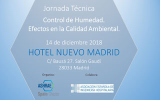 Jornada control de humedad Ashrae