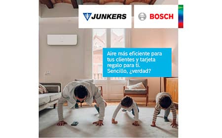 Junkers-Bosch lanza una nueva campaña de aire acondicionado durante el mes de mayo