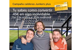 Promoción de otoño de Junkers Plus