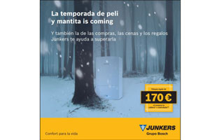 La temporada de peli y mantita is coming - Promoción de Junkers