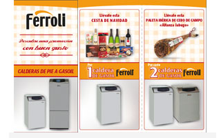 Promoción de Navidad Ferroli