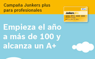 Campaña Junkers Plus para profesionales