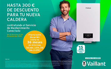 vaillant promo calderas