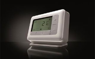 Termostato T4 de Honeywell en blanco