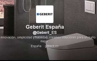 Cuenta de Twitter de Geberit