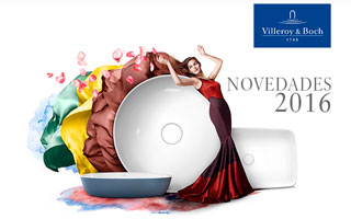 Novedades 2016 Villeroy & Boch lavabos de colores Artis