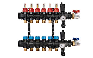 colectores modulares para suelo radiante Orkli