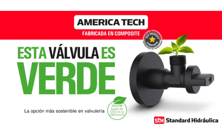 standard america tech valvula sostenible