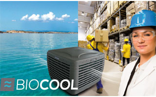 Bioclimatización de naves industriales con Biocool 