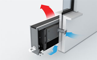 Ventilación con climatización Jaga Oxygen