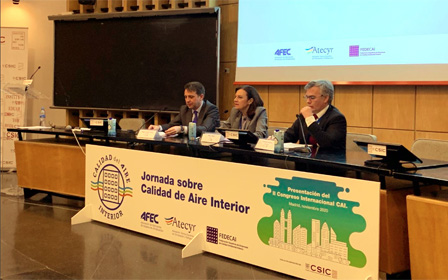 Jornada técnica sobre Calidad del Aire Interior celebrada por AFEC