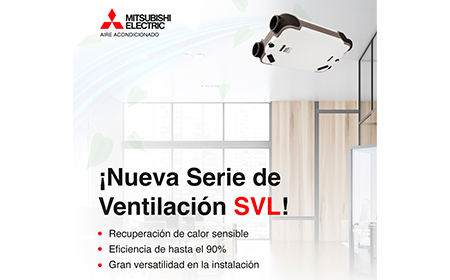 Mitsubishi SVL ventilacion