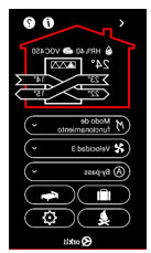 Aplicación movil del sistema de ventilación Dantherm Orkli