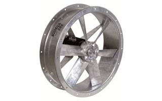 Ventilador tubular galvanizado