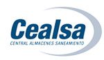 Cealsa Central Almacenes saneamiento logotipo