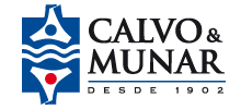 Calvo y Munar logotipo