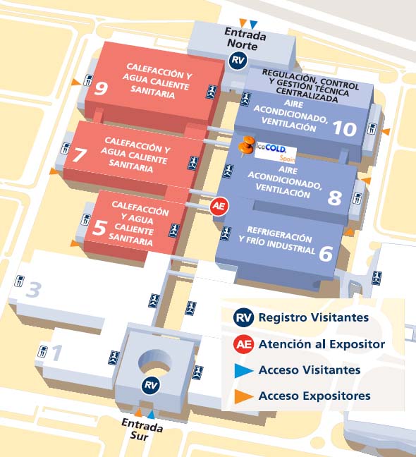 Mapa IceCold en Climatización 2011