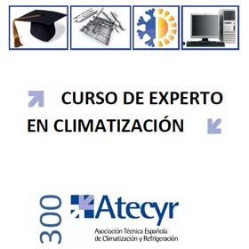 cartel curso de experto en climatización de Atecyr