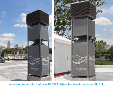 Torres Breezair en terraza