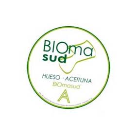 Sello calidad BIOmasud hueso de aceituna