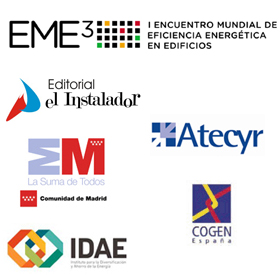 Logos I encuentro mundial de eficiencia energética en edificios