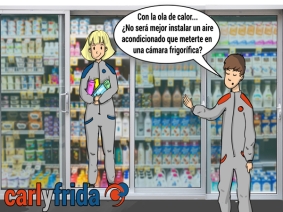 Carl y Frida y la refrigeración