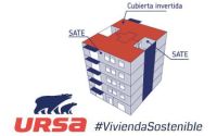 Ejemplo de rehabilitación con SATE en fachada, patios y cubierta invertida - Ursa #ViviendaSostenible