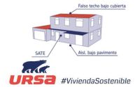 Ejemplo de rehabilitación de vivienda unifamiliar: SATE, falso techo y aislamiento en solera  - Ursa #ViviendaSostenible